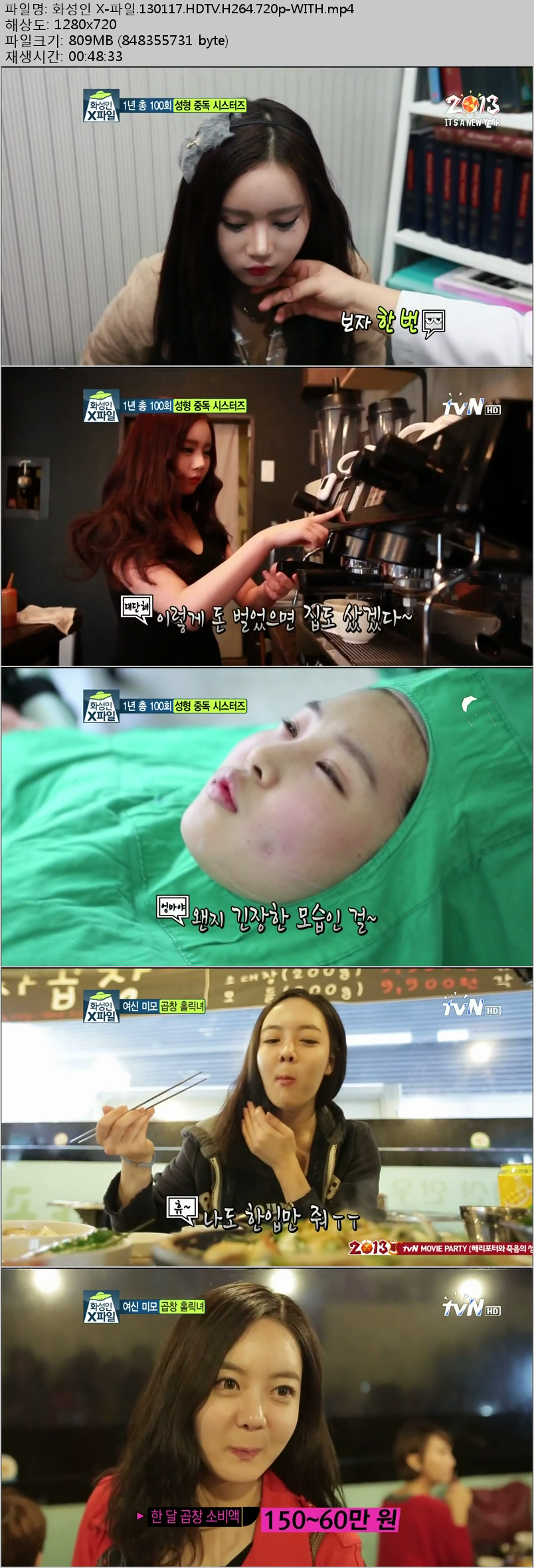 화성인 X-파일.130117.HDTV.H264.720p-WITH,무료다운 및 실시간 감상! : 파일캐스트 화성인 X-파일.130117.Hdtv.H264.720P-With,무료다운 및 실시간 감상! : 파일캐스트