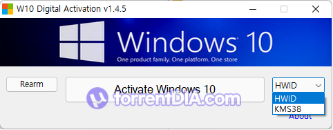 [Win 인증툴] Windows 10 Digital Activation v1.4.5 Portable